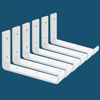 Scaffold Board Shelf Brackets with Lips 5MM Thick (6 Pack)