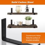Scaffold Board Shelf Brackets with Lips 5MM Thick (6 Pack)