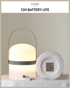 Scandinavian LED Light with Handle for Living Room