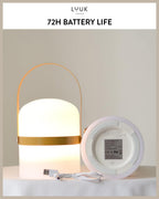 Scandinavian LED Light with Handle for Living Room