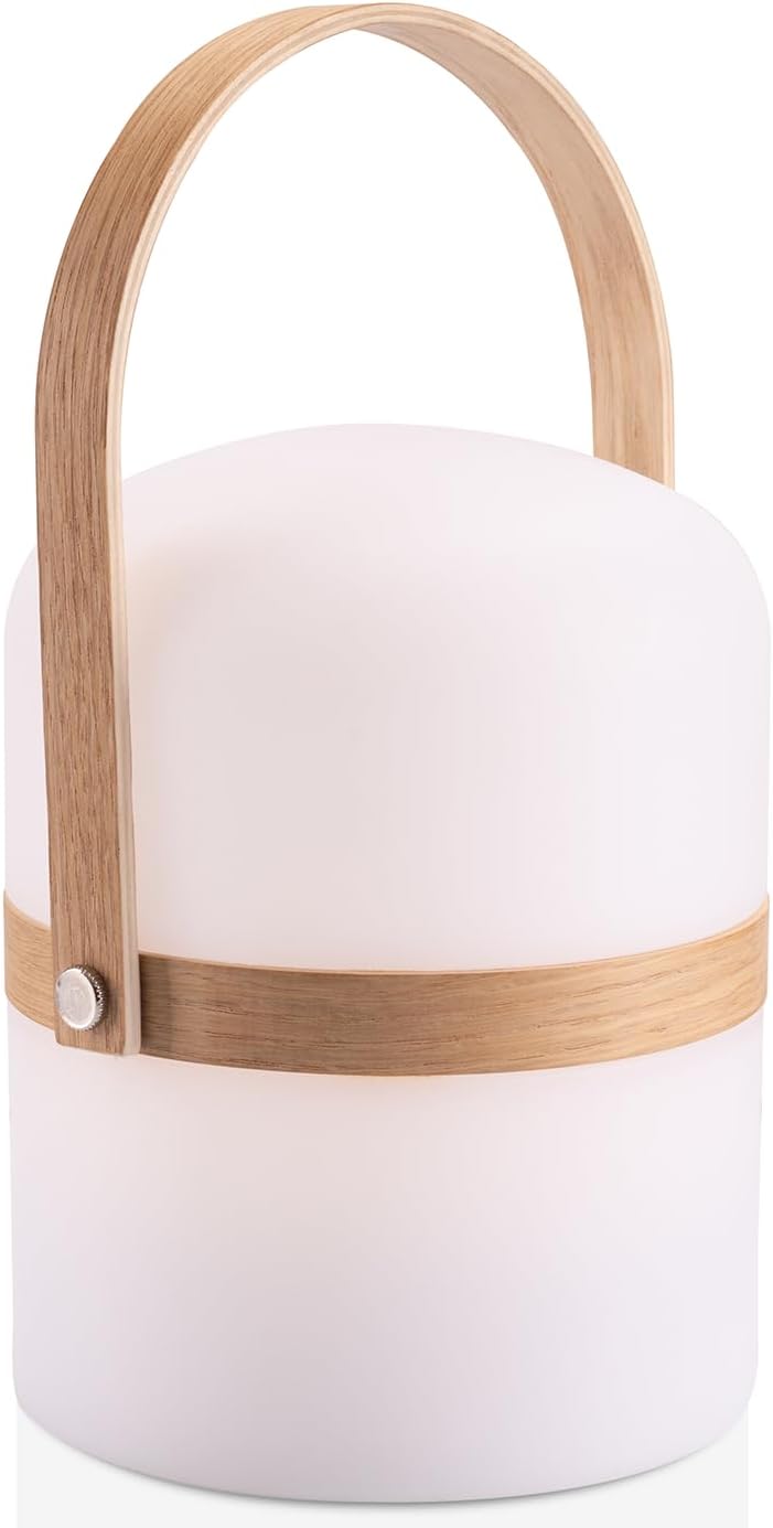 Scandinavian LED Light with Handle for Living Room