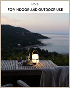 Scandinavian LED Light with Handle for Living Room
