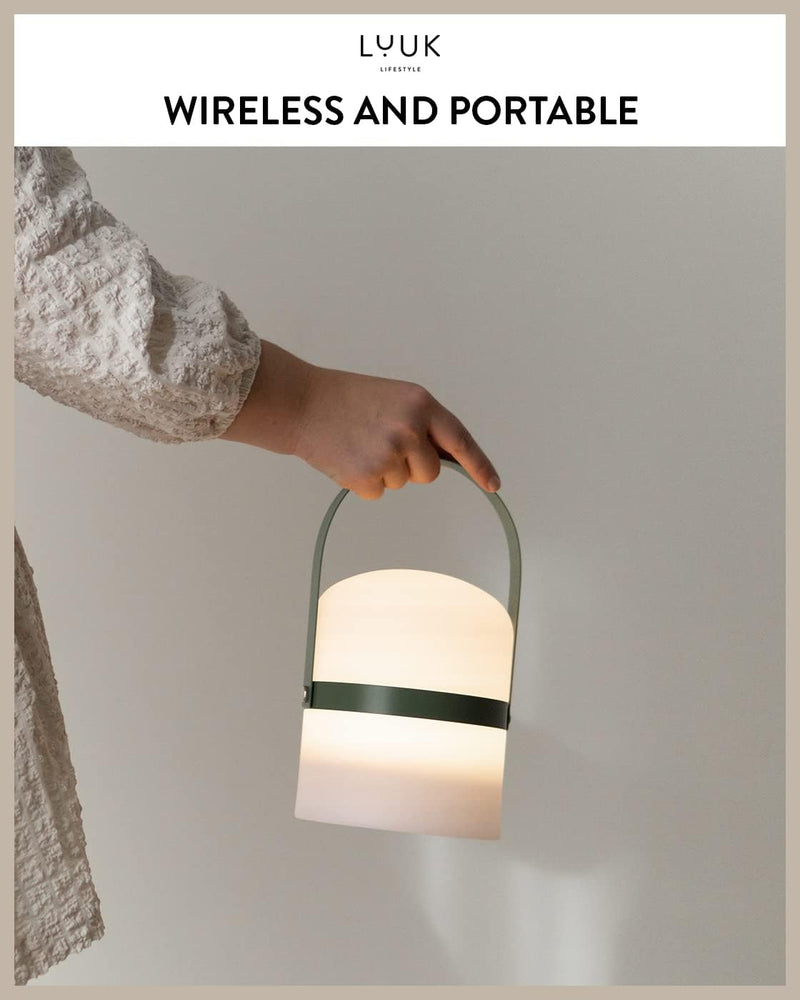 Scandinavian LED Light with Handle for Living Room