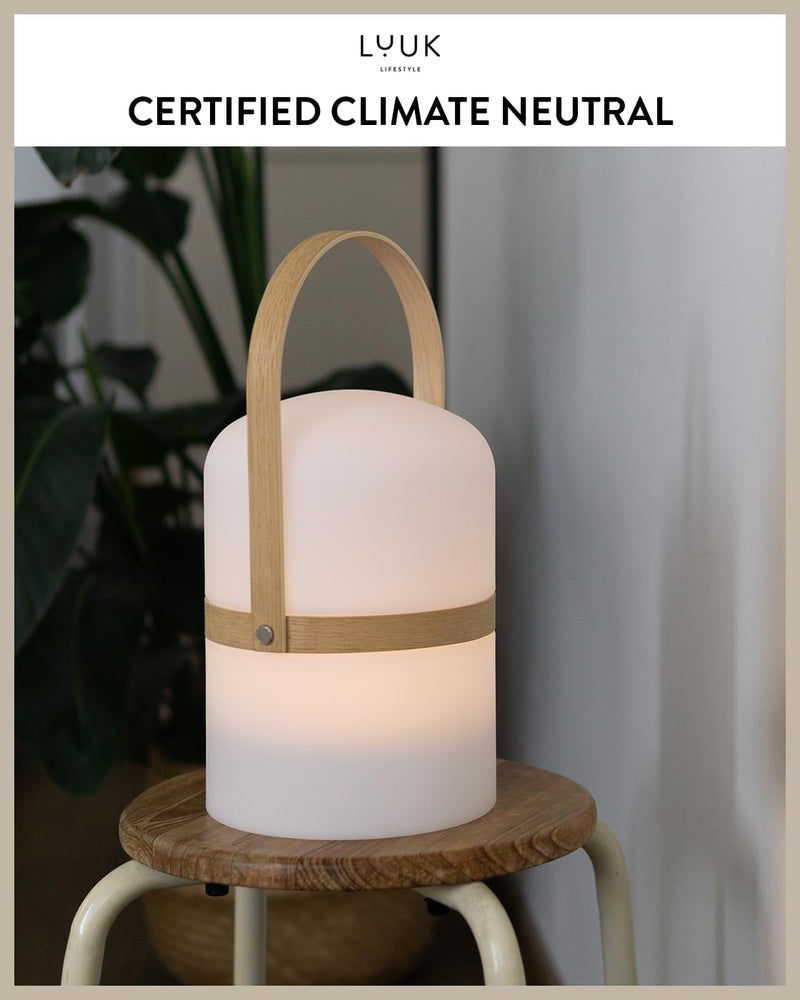 Scandinavian LED Light with Handle for Living Room
