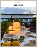 Scandinavian LED Light with Handle for Living Room