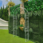 Scendor Wedding Arch Arbour Curved Metal Archway