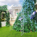 Scendor Wedding Arch Arbour Curved Metal Archway