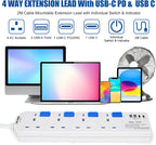 Se Ukase Extension Lead Withusb-C Pd Port Fast