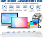 Se Ukase Extension Lead Withusb-C Pd Port Fast
