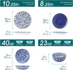Selene Dinner Sets for 6 People 18 Pieces