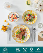 Selene Dinner Sets for 6 People 18 Pieces