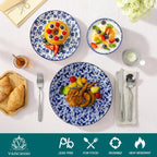 Selene Dinner Sets for 6 People 18 Pieces