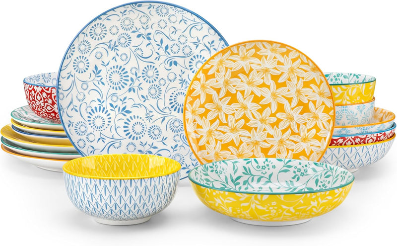 Selene Dinner Sets for 6 People 18 Pieces