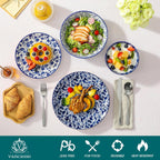 Selene Dinner Sets for 6 People 18 Pieces