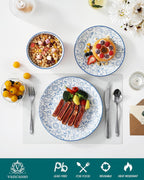 Selene Dinner Sets for 6 People 18 Pieces