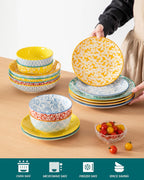 Selene Dinner Sets for 6 People 18 Pieces