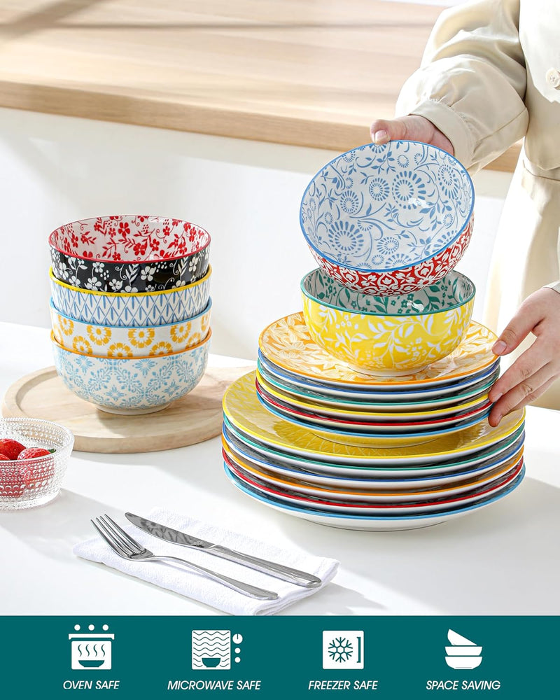 Selene Dinner Sets for 6 People 18 Pieces