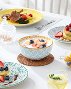 Selene Dinner Sets for 6 People 18 Pieces