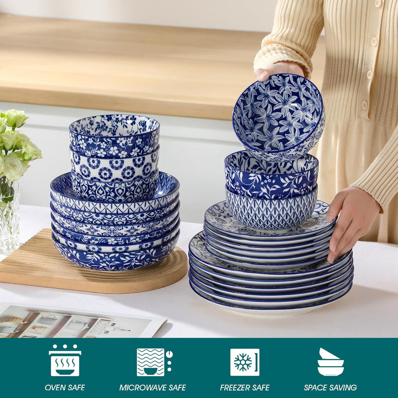 Selene Dinner Sets for 6 People 18 Pieces