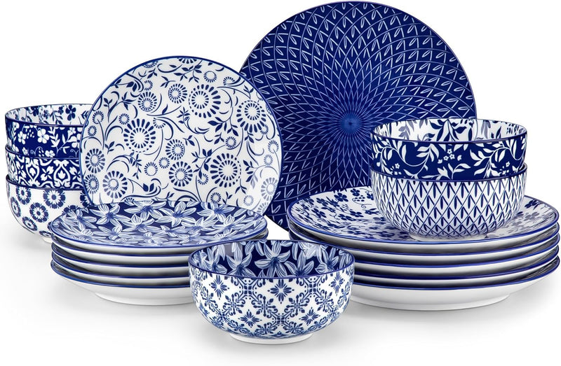 Selene Dinner Sets for 6 People 18 Pieces