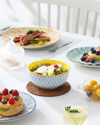Selene Dinner Sets for 6 People 18 Pieces