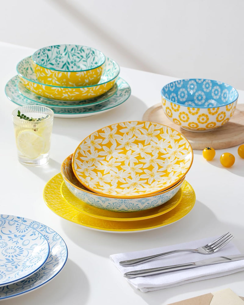 Selene Dinner Sets for 6 People 18 Pieces