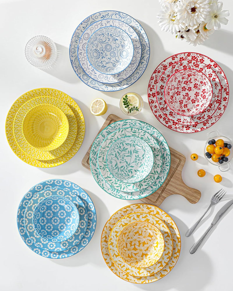 Selene Dinner Sets for 6 People 18 Pieces