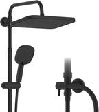 Self-Cleaning Rainfall Shower Kit 304 Stainless