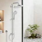 Self-Cleaning Rainfall Shower Kit 304 Stainless