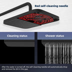 Self-Cleaning Rainfall Shower Kit 304 Stainless