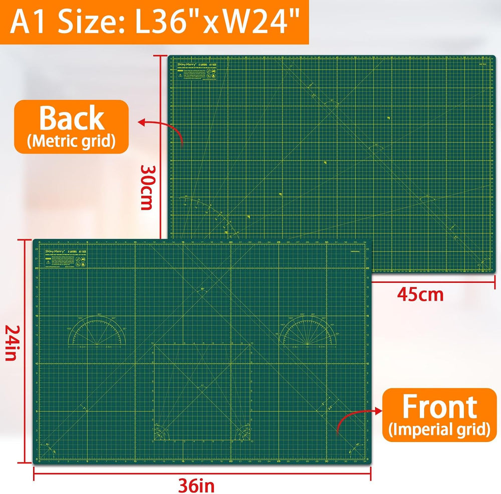 Self Healing Cutting Mat A0 x 48" Double