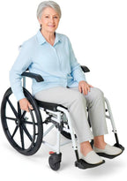 Self Propelled Shower Wheelchair Commode Toilet Chair 2
