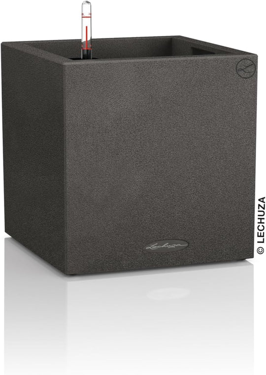 Self Watering Plant Pot Canto Stone 40 Low (1 Pack)