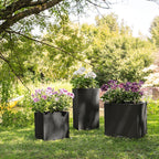 Self Watering Plant Pot Canto Stone 40 Low