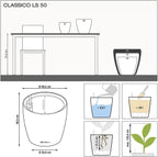 Self Watering Plant Pot Classico 35 Ls Garden