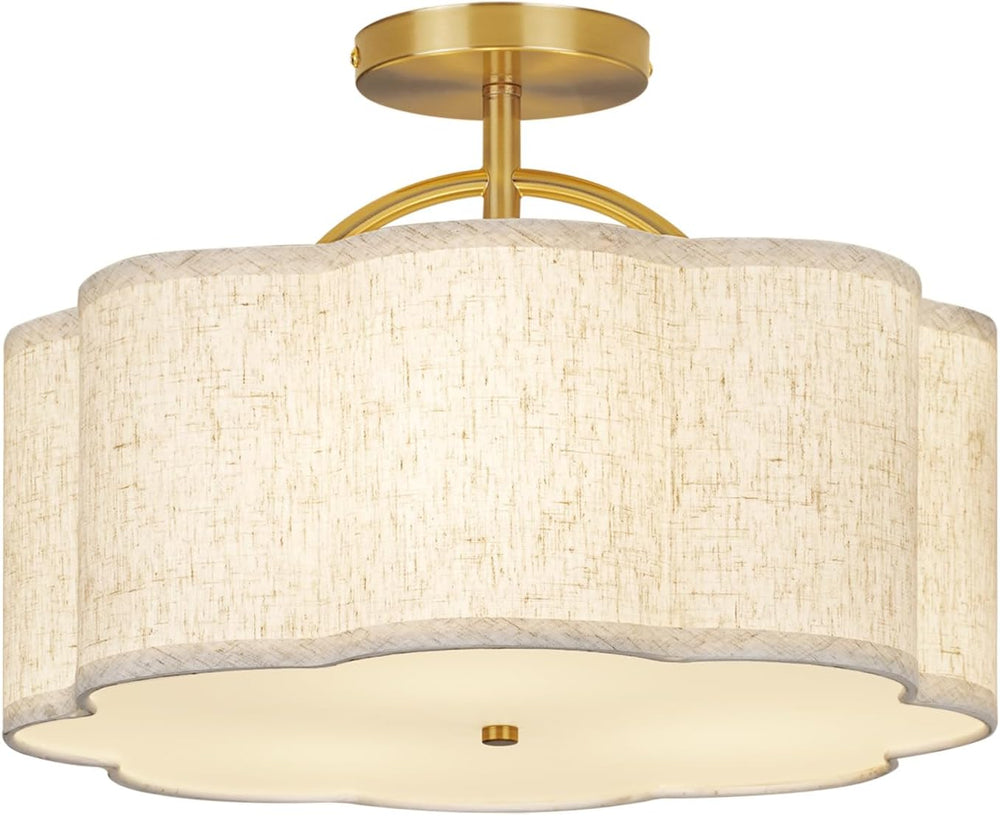 Semi Flush Mount Ceiling Light ø Modern 3-Light