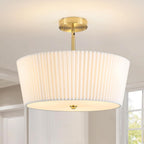 Semi Flush Mount Ceiling Light Modern Crystal Chandeliers