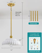 Semi Flush Mount Ceiling Light Smoky Glass Fixture