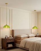 Semi Flush Mount Ceiling Light Smoky Glass Fixture