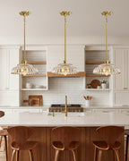 Semi Flush Mount Ceiling Light Smoky Glass Fixture