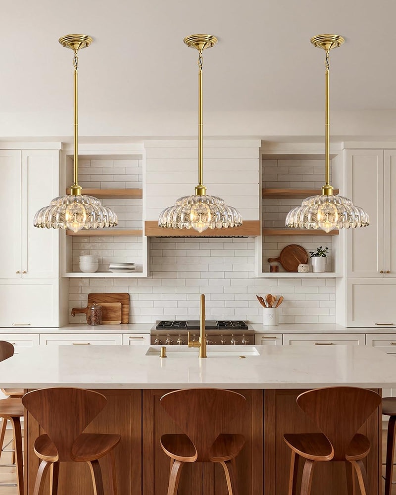 Semi Flush Mount Ceiling Light Smoky Glass Fixture