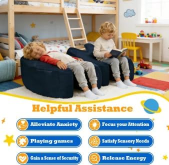 Sensory Soft Squeeze Seat Calming Compression Chair