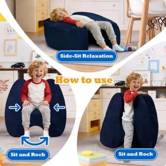 Sensory Soft Squeeze Seat Calming Compression Chair