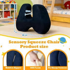 Sensory Soft Squeeze Seat Calming Compression Chair