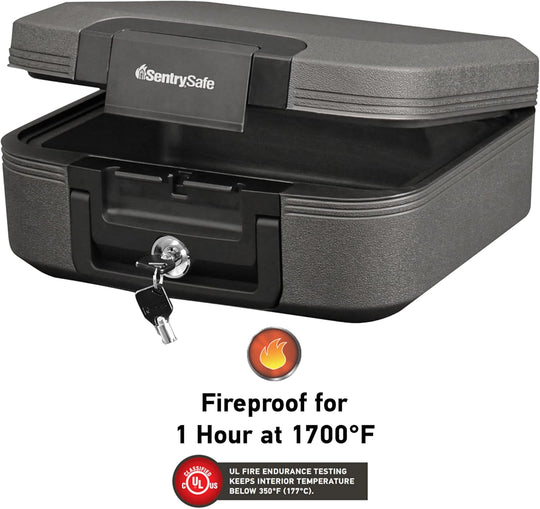 Sentry Safe Fire-Safe Waterproof Document and Media Chest