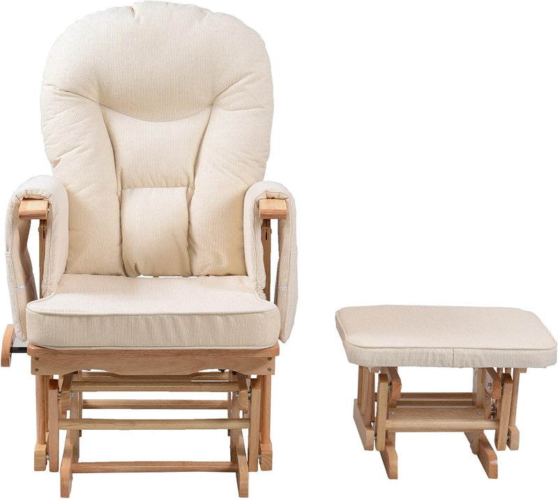 Sereno Nursing Glider Maternity Rocking Chair with Glide