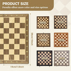 Set and Draughts Board Games 2 in 1