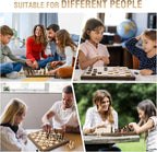 Set and Draughts Board Games 2 in 1