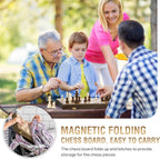 Set and Draughts Board Games 2 in 1
