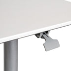 Seville Classics Airlift Height Adjustable Mobile Sit-Stand Desk